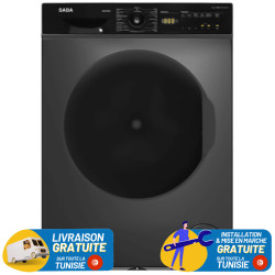 MACHINE A LAVER SABA 9KG / 1400tr / DARK SILVER