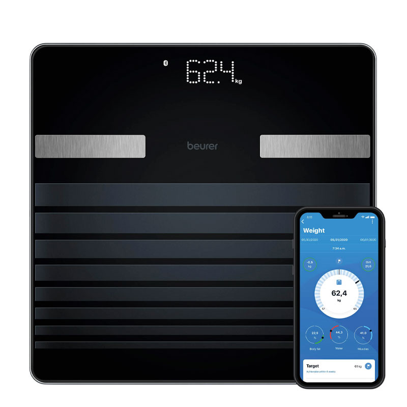 PESE PERSONNE BEURER ELECTRIQUE 180KG / NOIR