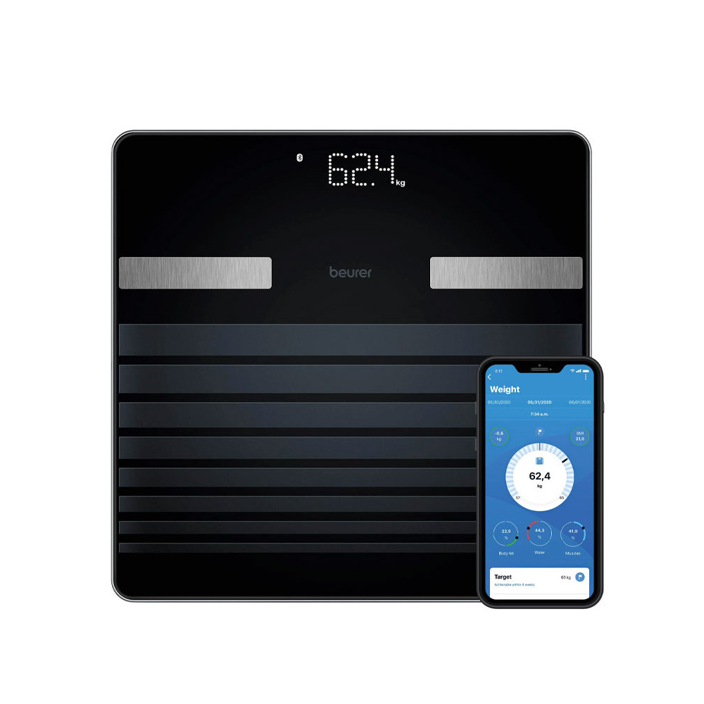 PESE PERSONNE BEURER ELECTRIQUE 180KG / NOIR