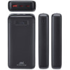 Power Bank RivaCase 20000 mAh Charge Ultra Rapide PD 65W / Noir