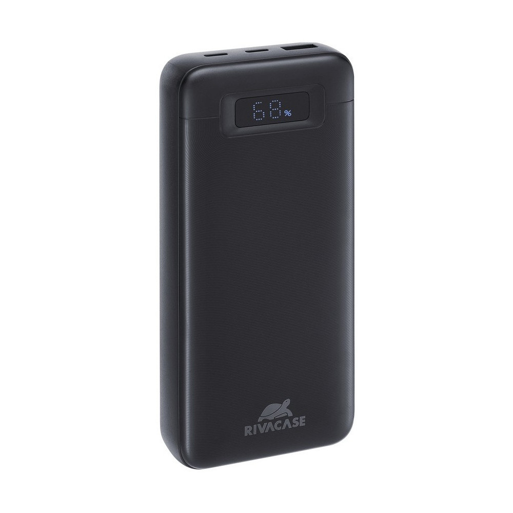 Power Bank RivaCase 20000 mAh Charge Ultra Rapide PD 65W / Noir