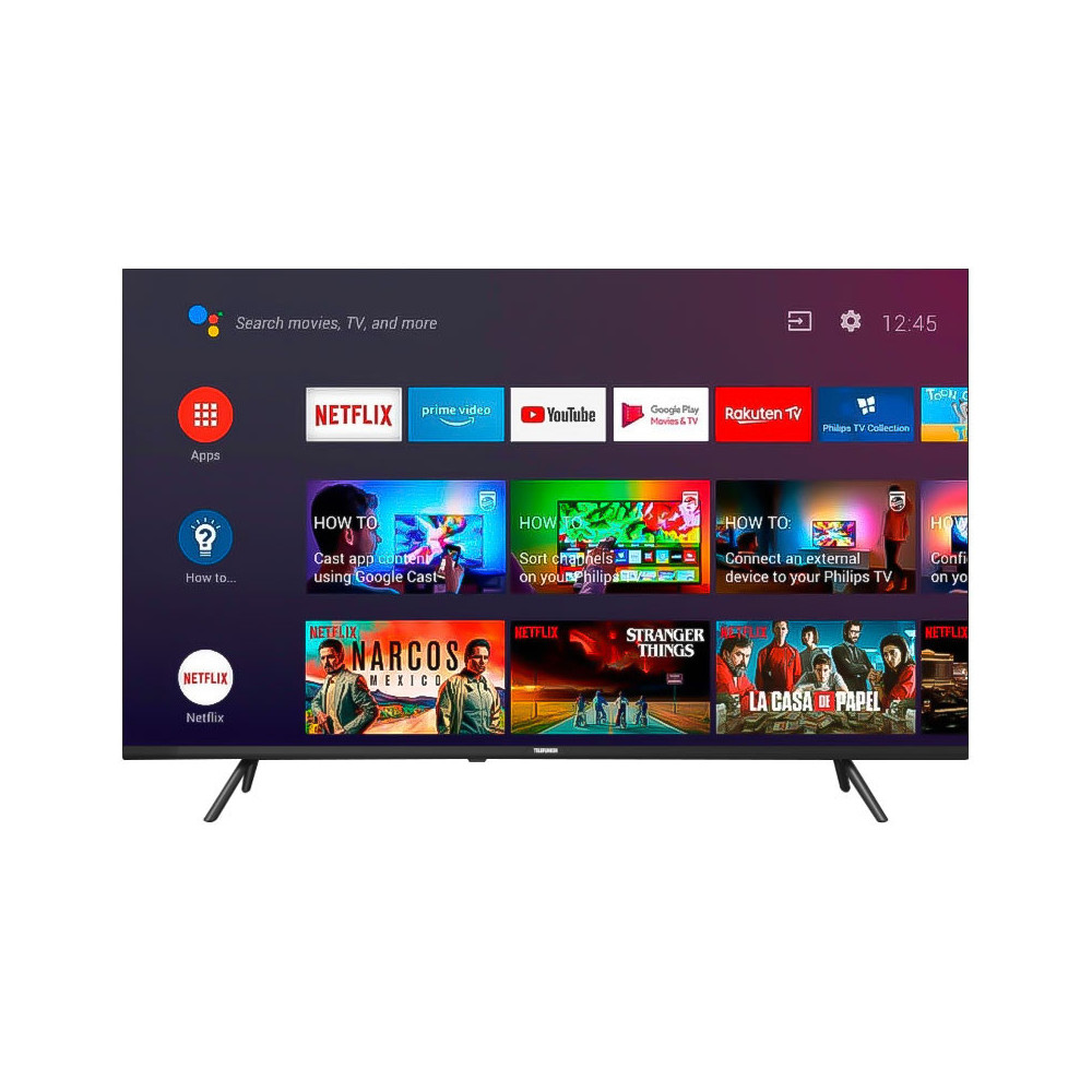 TV 50” TELEFUNKEN G3FN 4K GOOGLE TV AVEC RÉCEPTEUR INTÉGRÉ