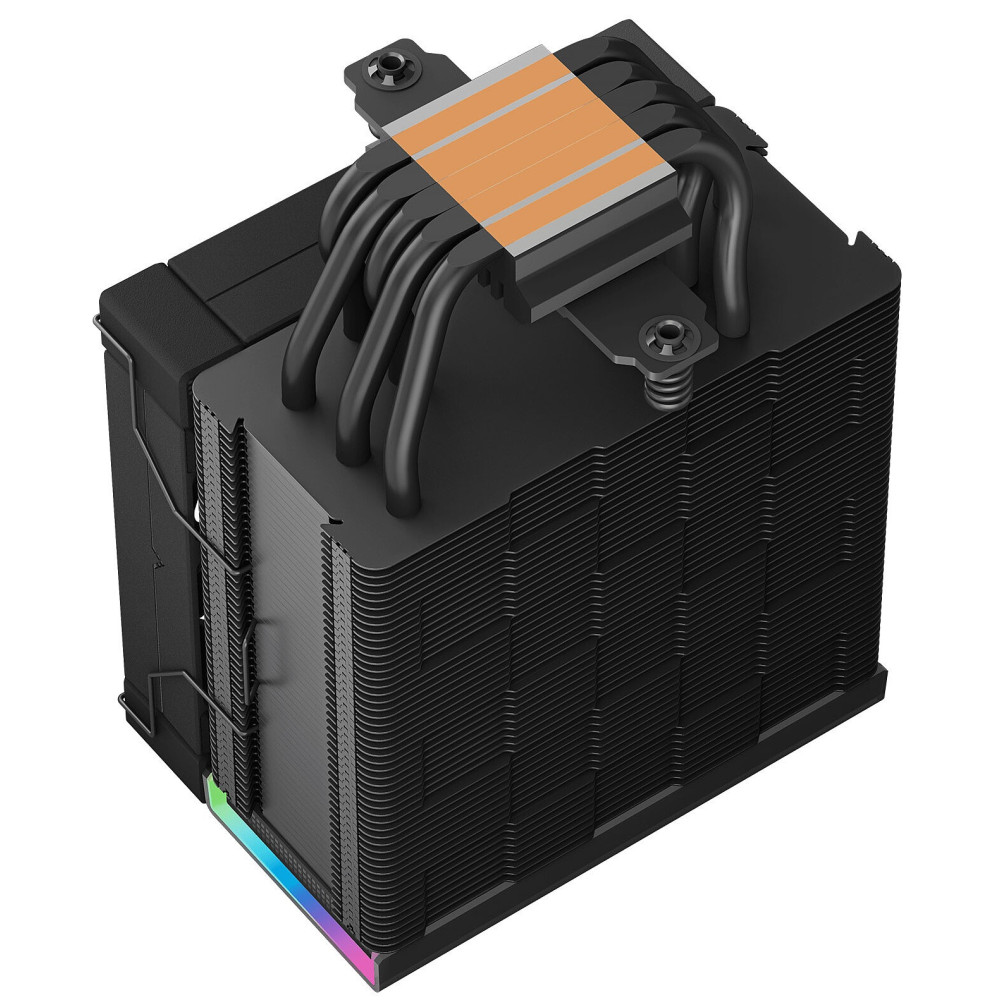 Refroidisseur d'air pour processeur DeepCool AK500S Digital / Noir