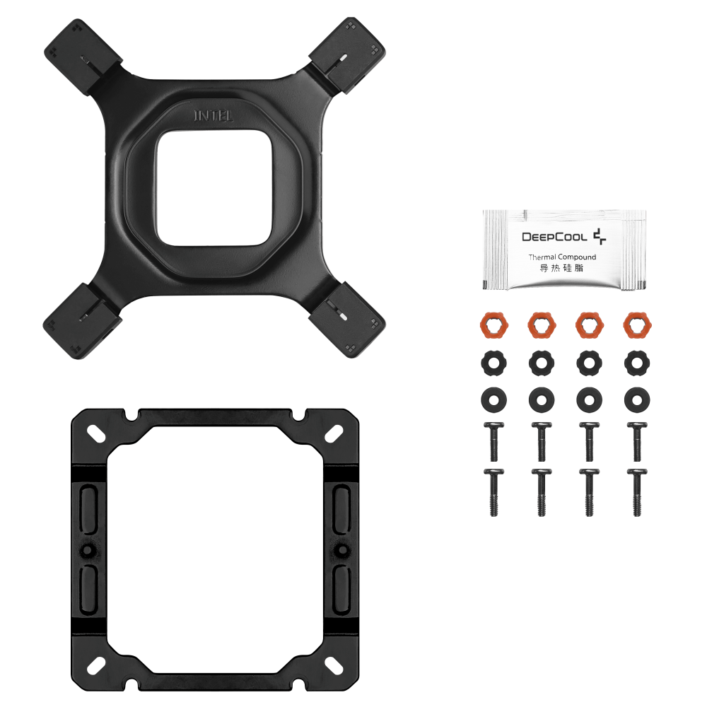 Refroidisseur d'air pour processeur DeepCool AK500S Digital / Noir