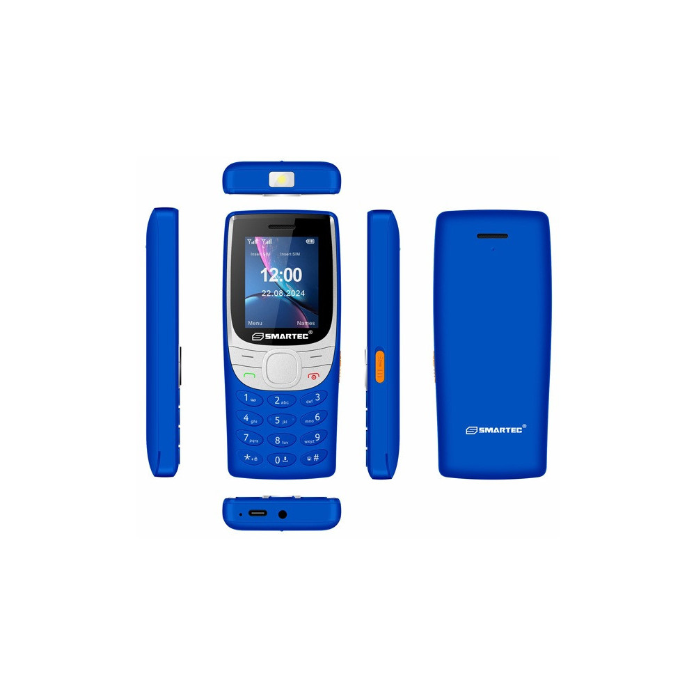 Téléphone Portable SMARTEC V1 / Bleu