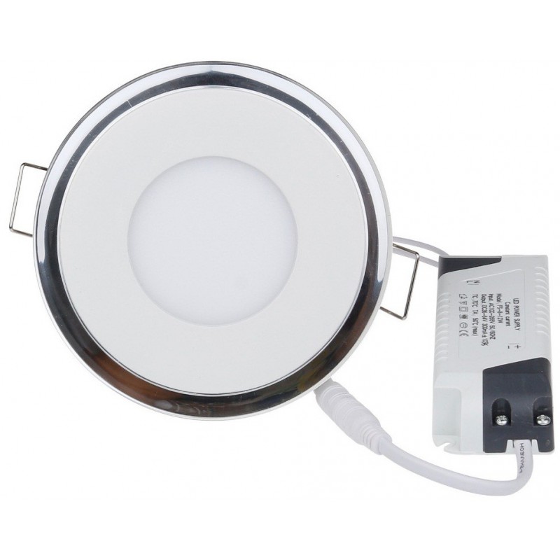 Panneau LED Plafonnier rond 9W Blanc 145mm