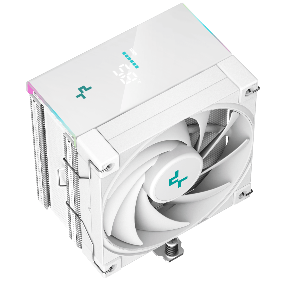 Refroidisseur d'air pour processeur DeepCool AK500S Digital / Blanc
