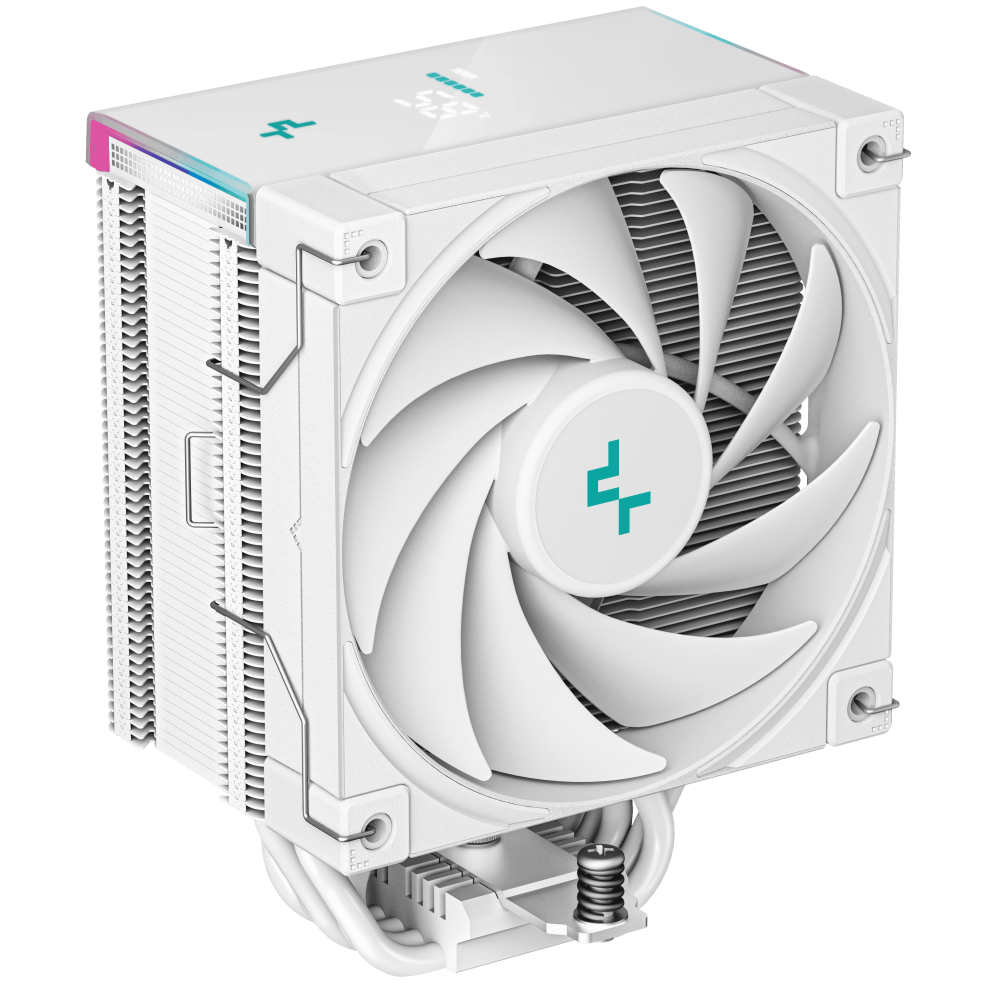 Refroidisseur d'air pour processeur DeepCool AK500S Digital / Blanc