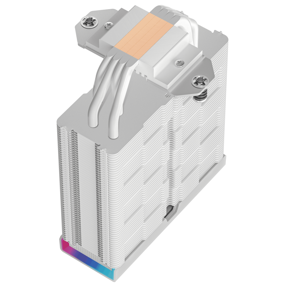 Refroidisseur d'air pour processeur DeepCool AK400 Digital Pro ARGB / Blanc