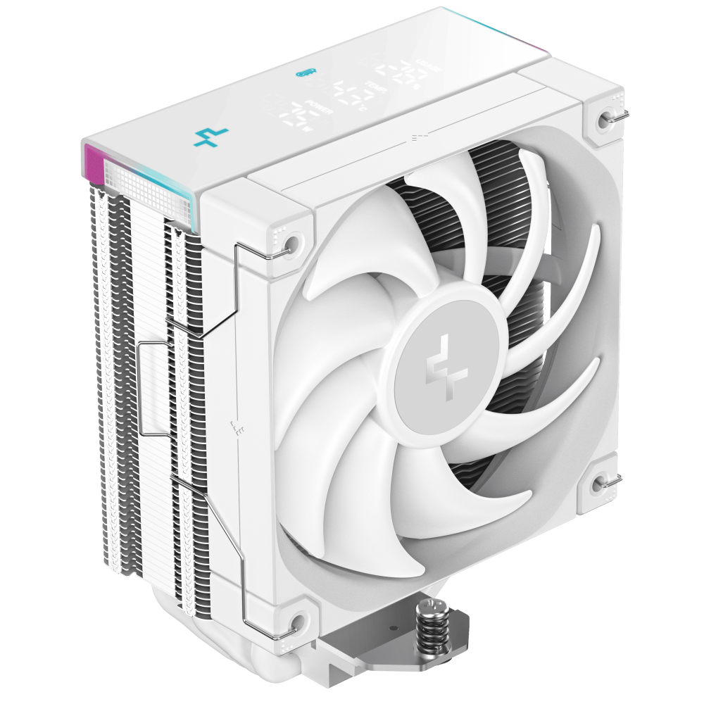 Refroidisseur d'air pour processeur DeepCool AK400 Digital Pro ARGB / Blanc