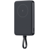 Power Bank Magnétique Xiaomi 10 000 mAh / 33W Câble intégré / Gris