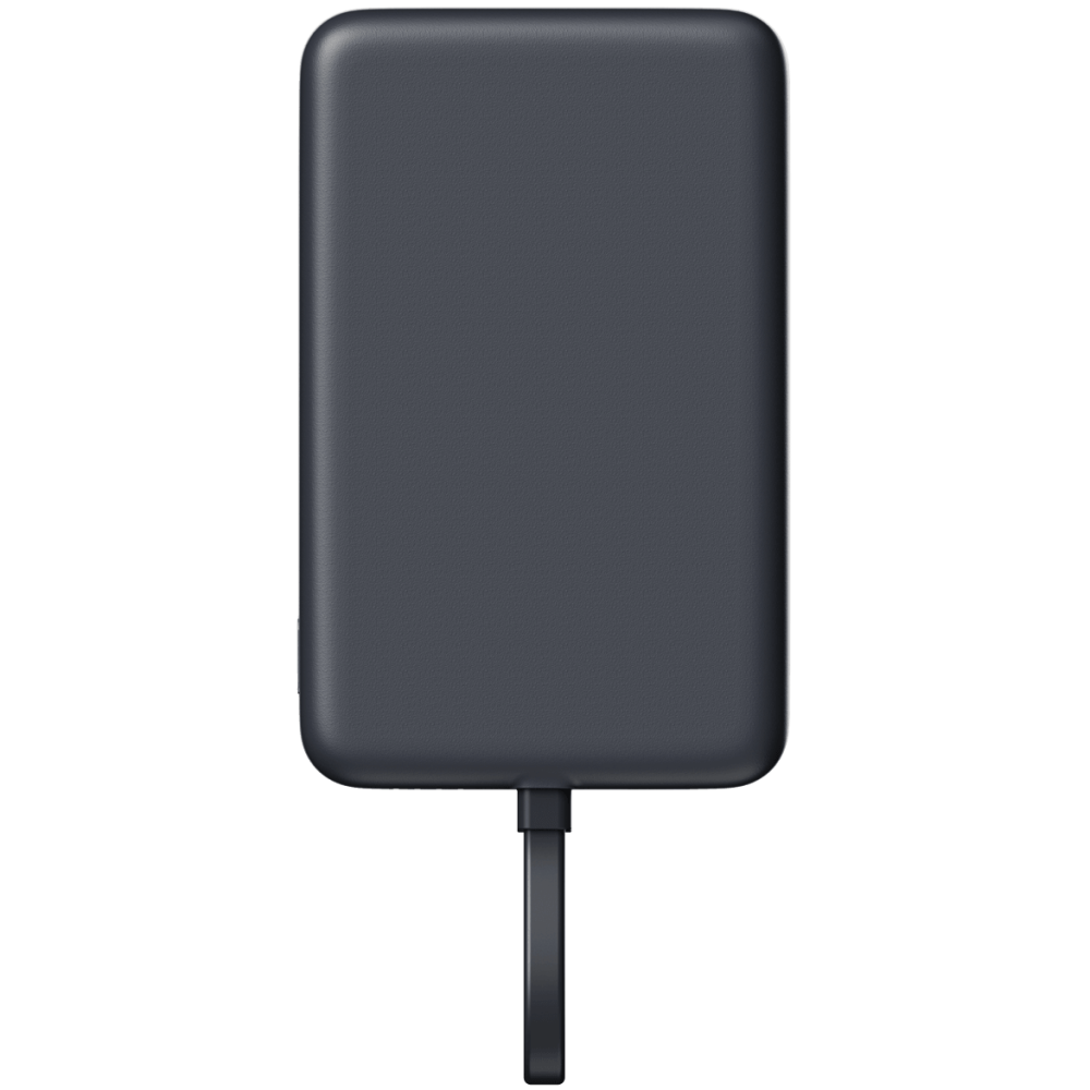 Power Bank Magnétique Xiaomi 10 000 mAh / 33W Câble intégré / Gris
