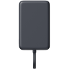 Power Bank Magnétique Xiaomi 10 000 mAh / 33W Câble intégré / Gris