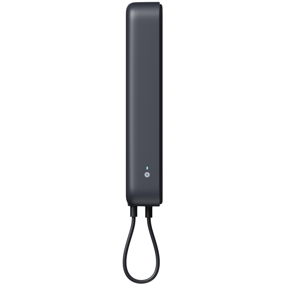 Power Bank Magnétique Xiaomi 10 000 mAh / 33W Câble intégré / Gris