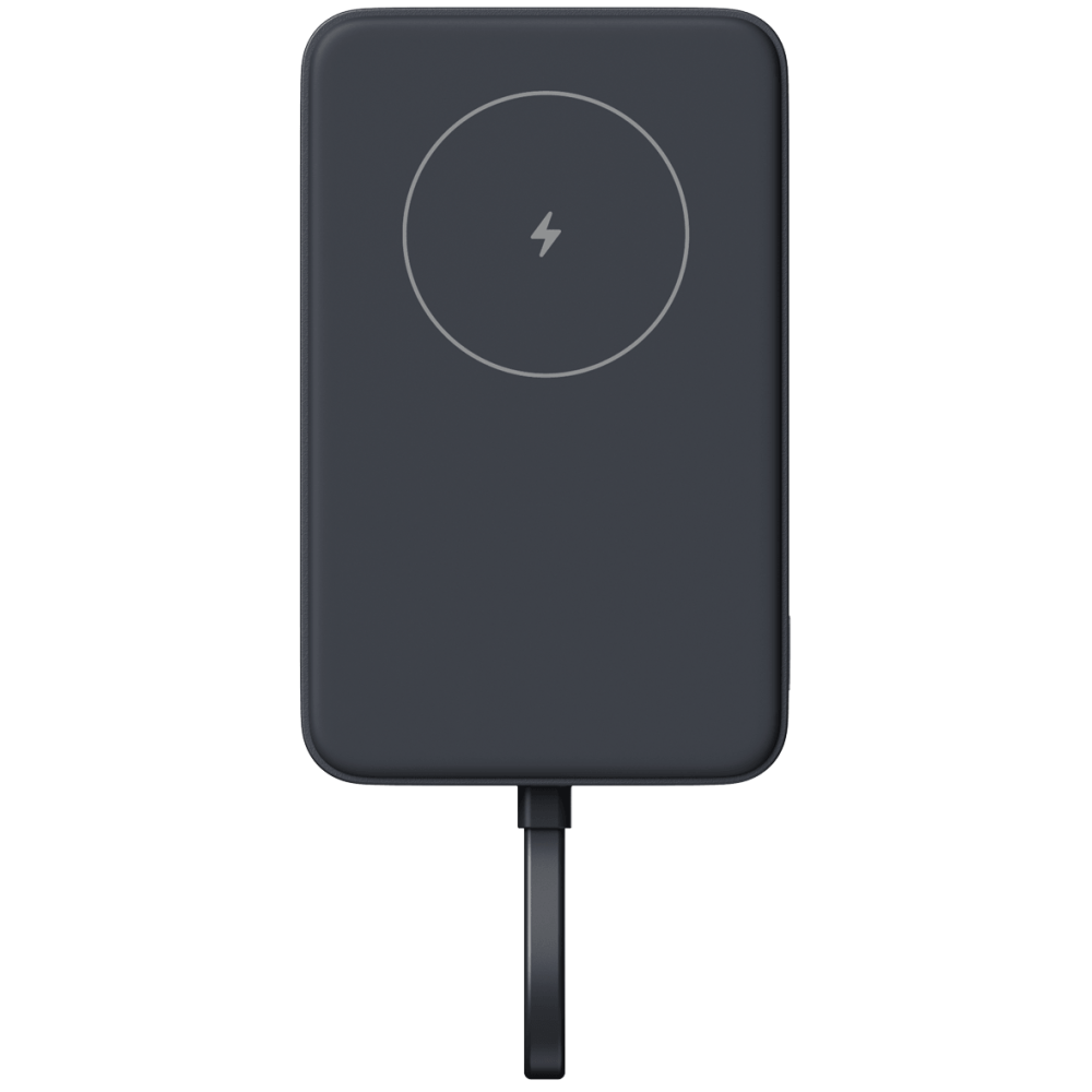 Power Bank Magnétique Xiaomi 10 000 mAh / 33W Câble intégré / Gris