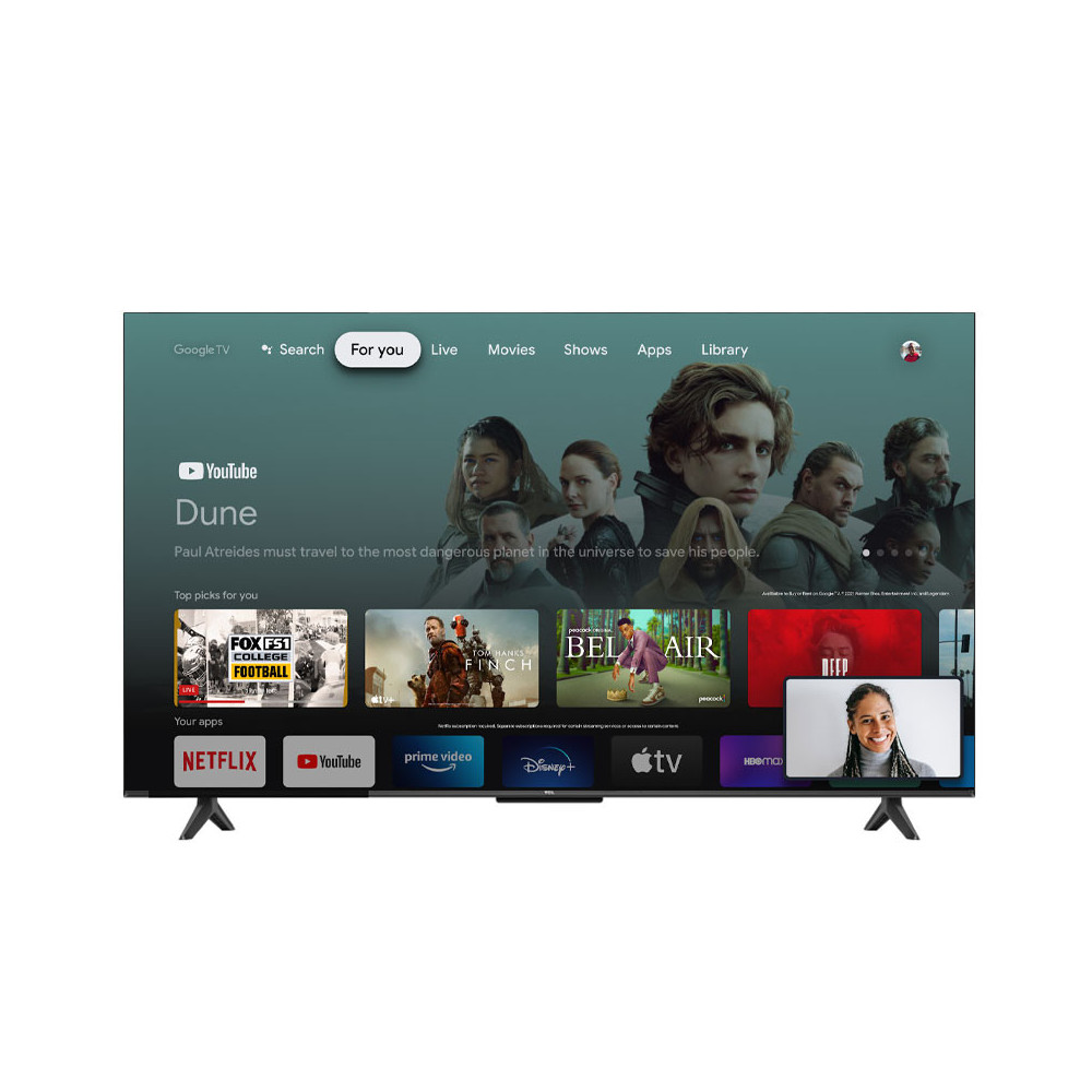 TV TCL V6C 55" 4K UHD HDR SMART TV / GOOGLE TV