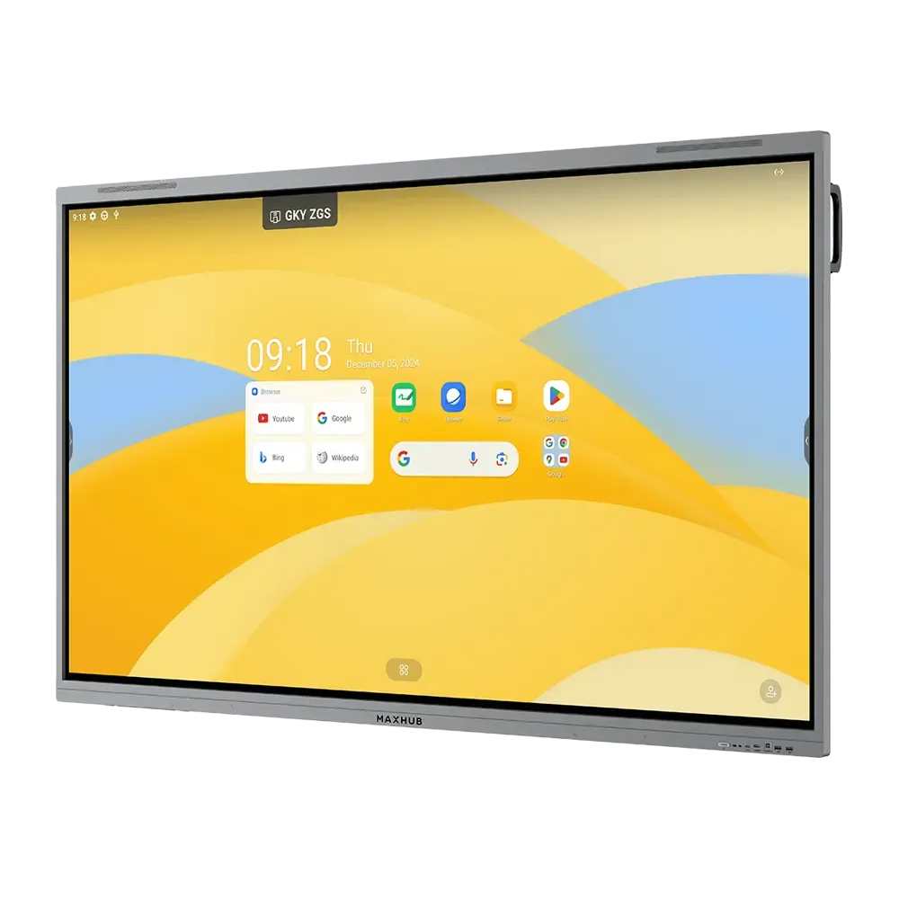 ECRAN INTERACTIF MAXHUB 75'' E7530 8GO 128GO ANDROID 14 GOOGLE EDLA
