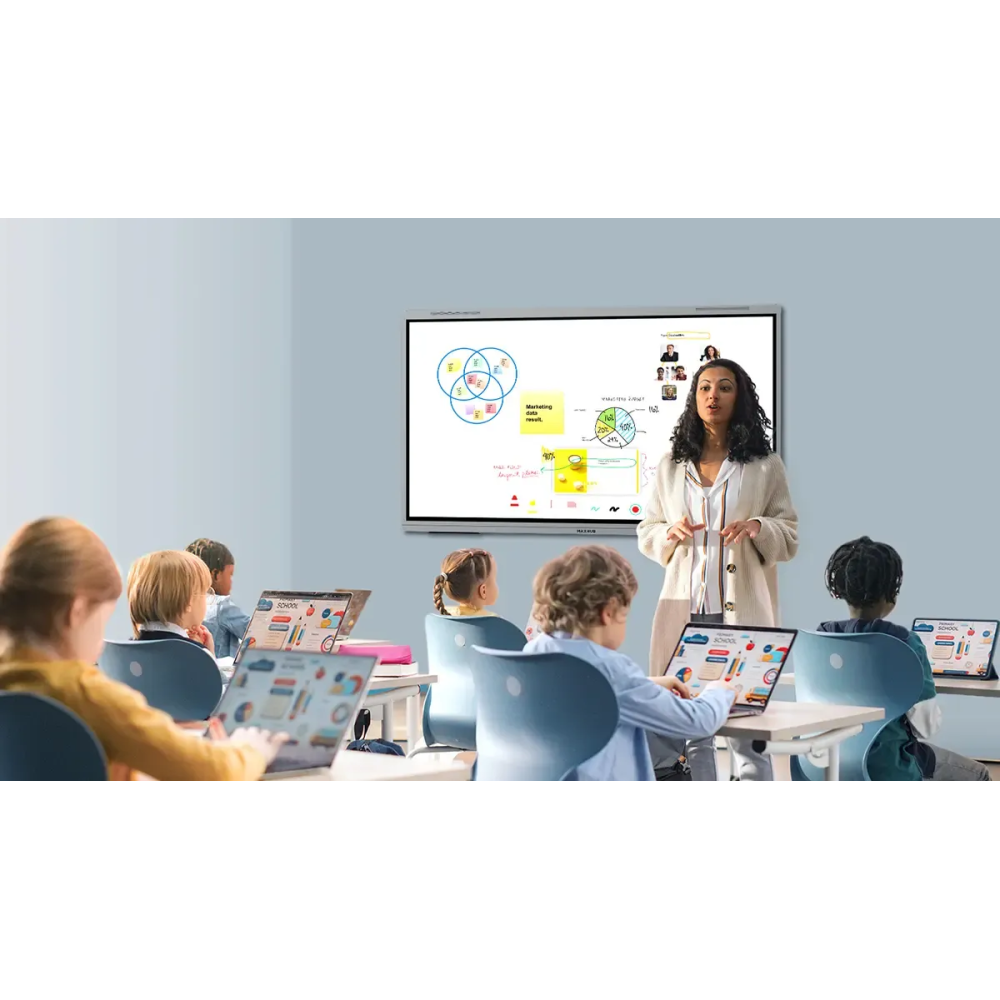 ECRAN INTERACTIF MAXHUB 75'' E7530 8GO 128GO ANDROID 14 GOOGLE EDLA