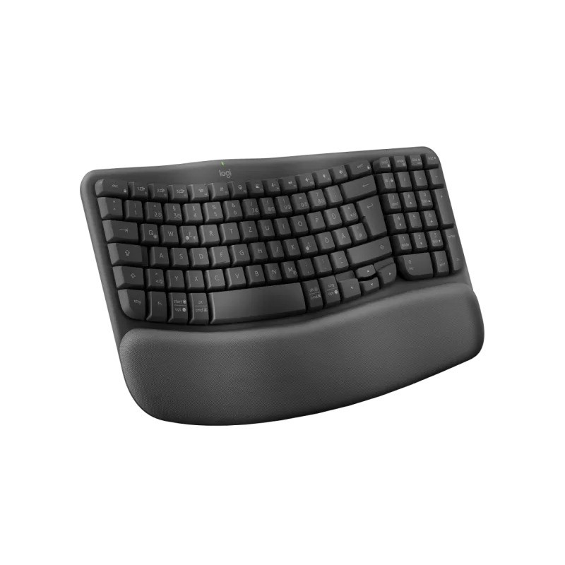 Clavier Sans Fil LOGITECH Ergonomique Wave Keys / Noir