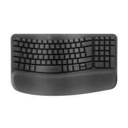 Clavier Sans Fil LOGITECH Ergonomique Wave Keys / Noir