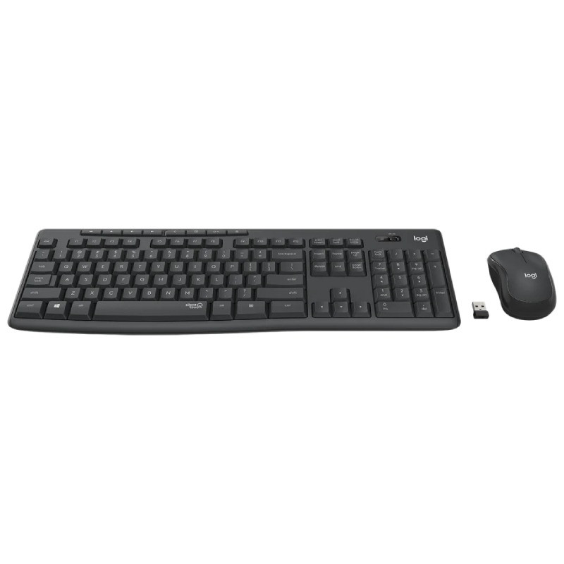 Ensemble Clavier et souris Sans Fil LOGITECH MK295 / Noir