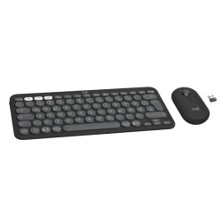 Ensemble Clavier et Souris Sans Fil LOGITECH Combo Pebble 2