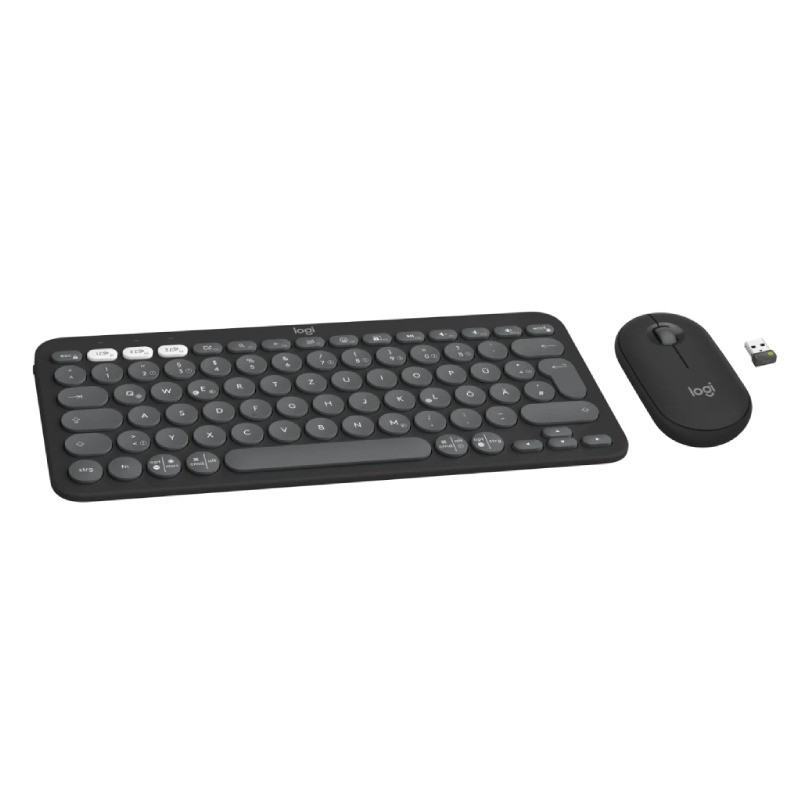 Ensemble Clavier et Souris Sans Fil LOGITECH Combo Pebble 2