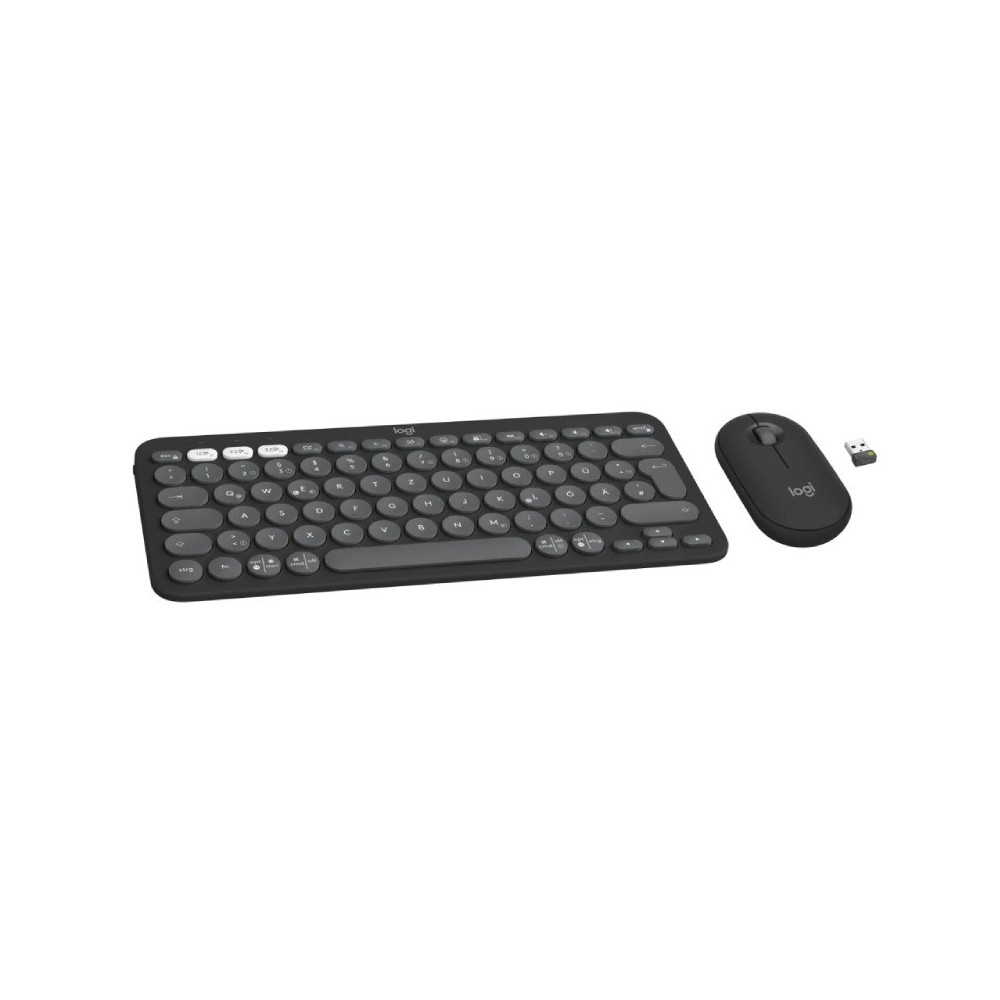 Ensemble Clavier et Souris Sans Fil LOGITECH Combo Pebble 2