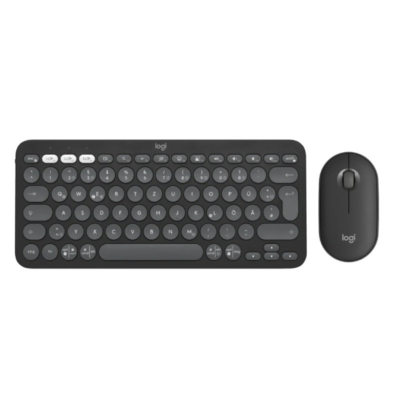 Ensemble Clavier et Souris Sans Fil LOGITECH Combo Pebble 2