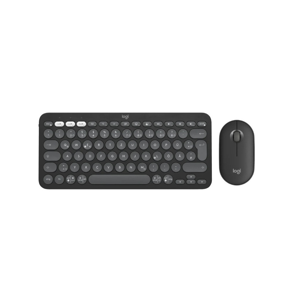 Ensemble Clavier et Souris Sans Fil LOGITECH Combo Pebble 2