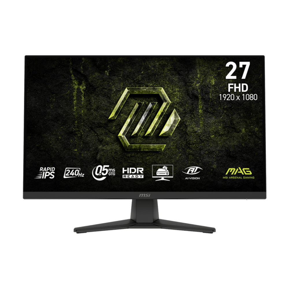 Écran Gaming MSI MAG 272F X24 27" Full HD IPS / 240 Hz / Noir