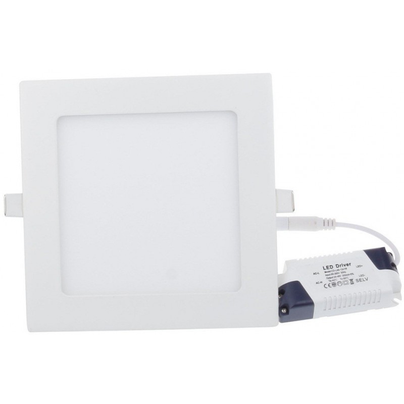 Panneau LED Plafonnier rond 18W Blanc Chaud 22.5cm