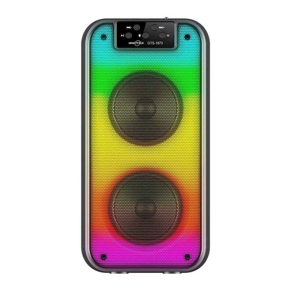 Haut-Parleur GTS-1873 RGB / 4'' / 10W / Noir