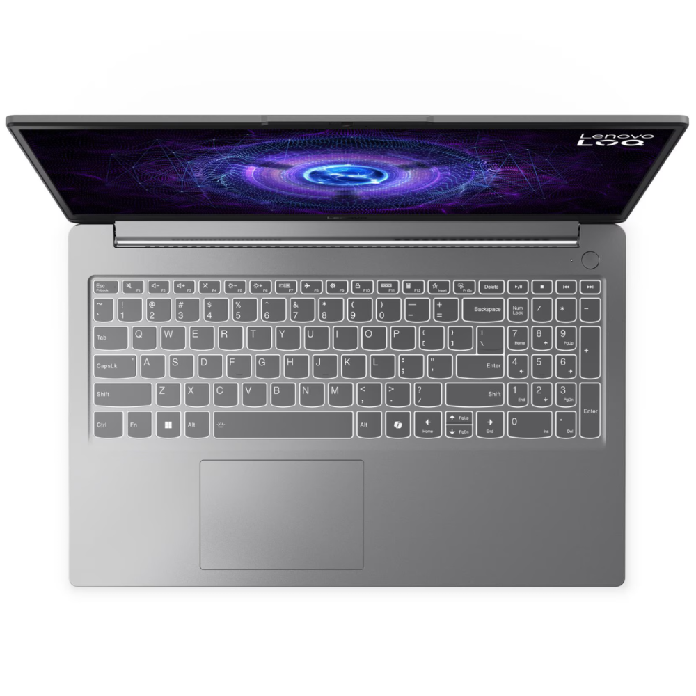Pc Portable Gamer Lenovo LOQ 15IAX9E / i5-12450HX / RTX 2050 4G / 16 Go DDR5 / 512 Go SSD / Gris