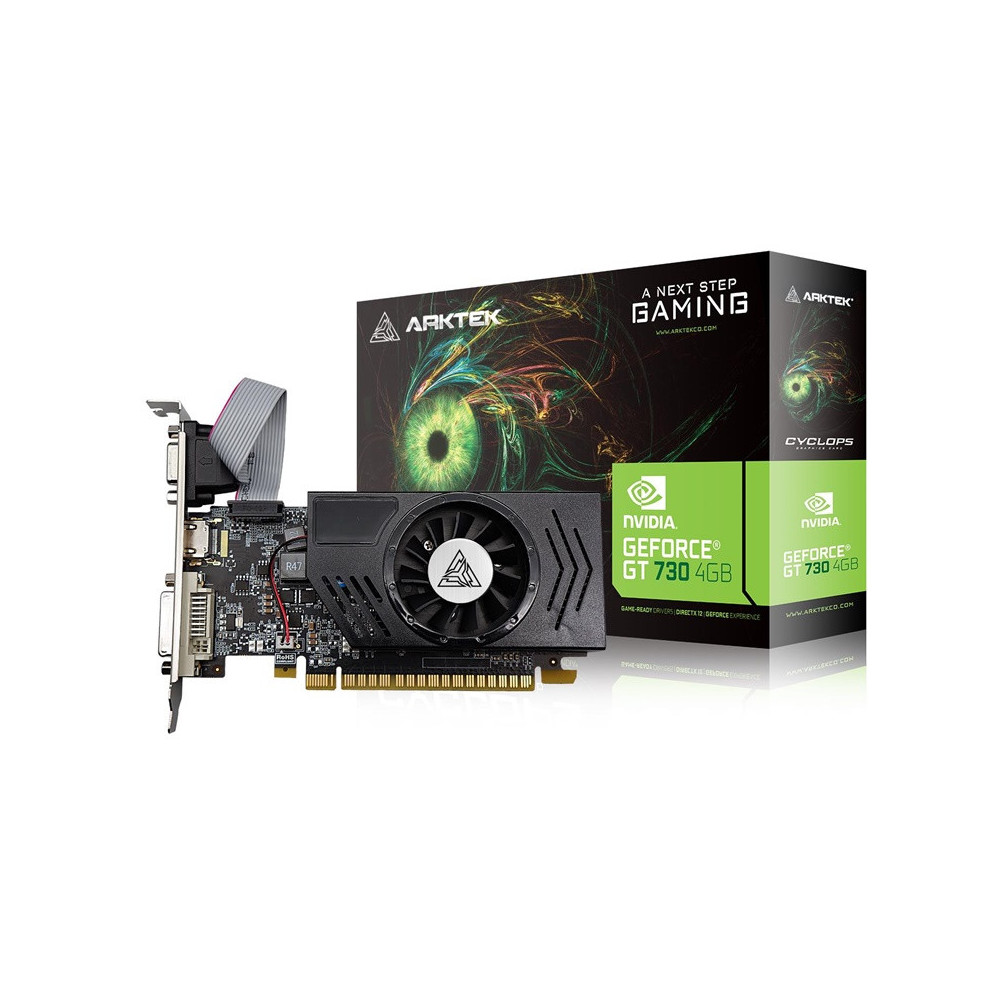 Carte graphique ARKTEK GeForce GT730 / 4 Go DDR3
