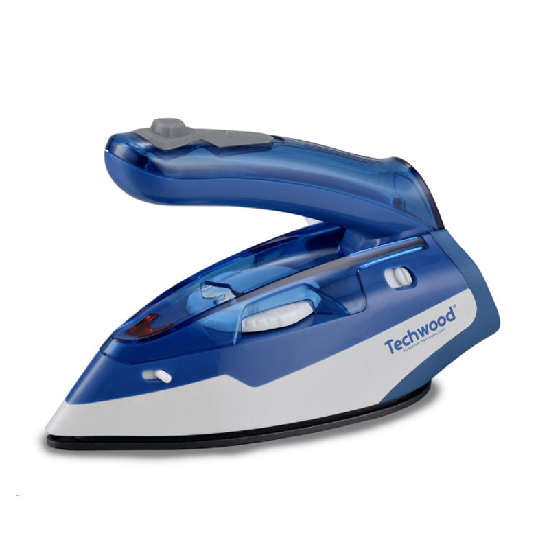 Fer À Vapeur DE VOYAGE TECHWOOD Poignée pliable / Bleu