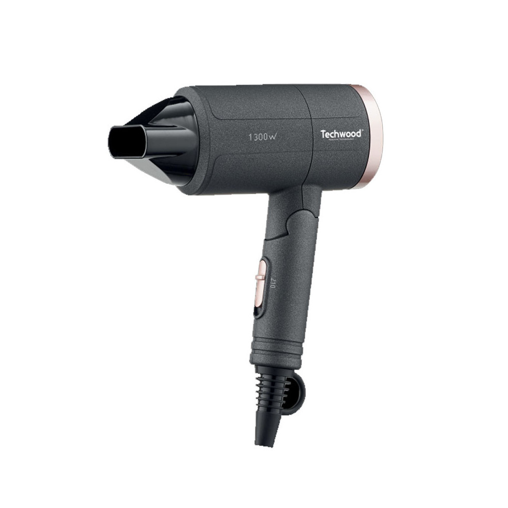 Sèche Cheveux Pro TECHWOOD 1300W / Noir / TSC-1296