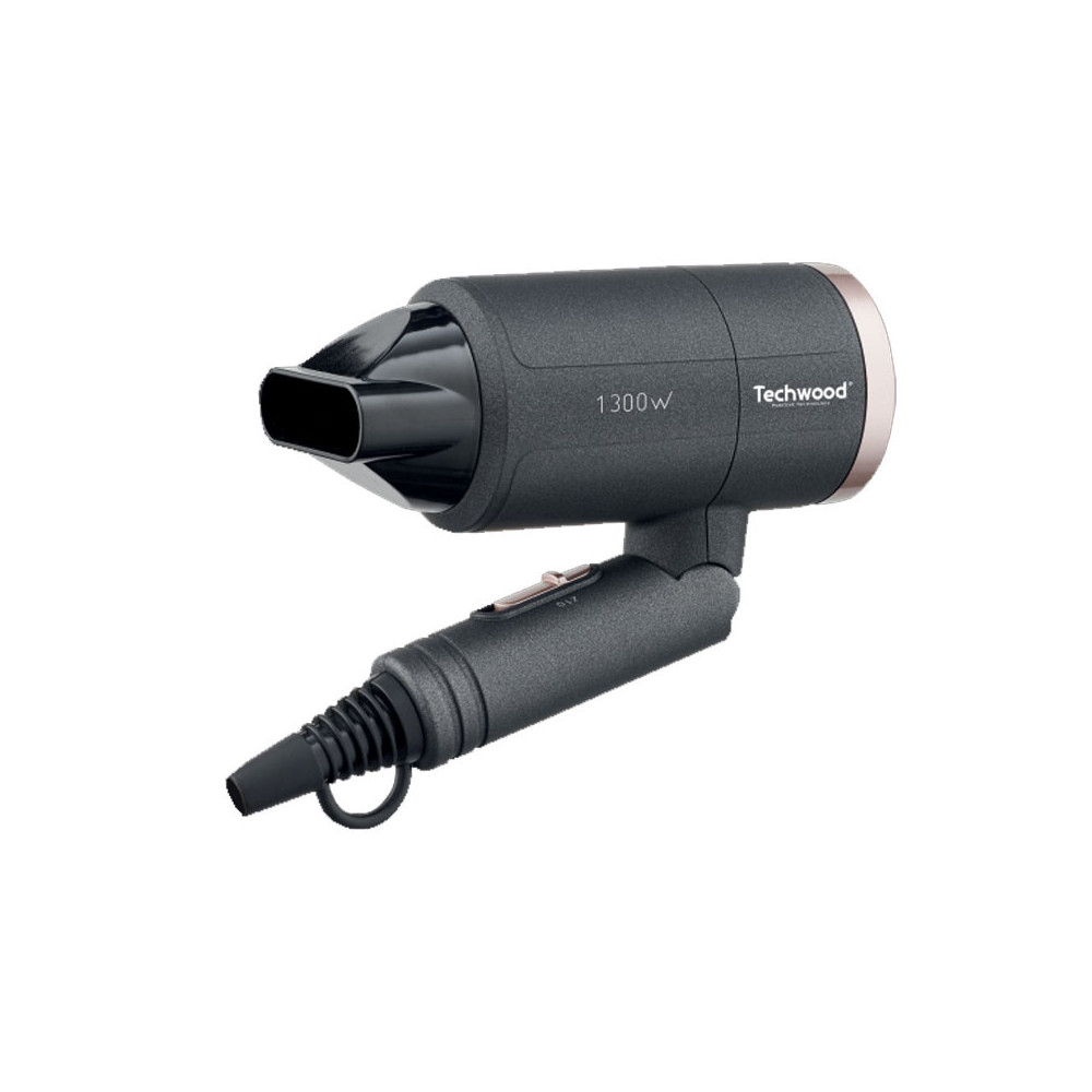 Sèche Cheveux Pro TECHWOOD 1300W / Noir / TSC-1296