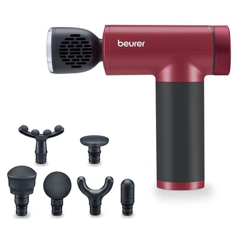Pistolet de massage BEURER MG195 Hot & Cold - Rouge