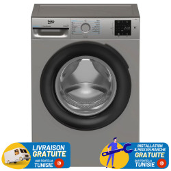 Machine a laver BEKO 7kg 1200tr INVERTER / Silver / BM3WFU47200BS