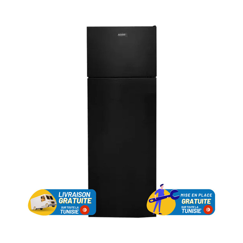 Réfrigérateur Acer De Frost Double Portes 460 Litres / Noir