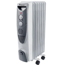 Radiateur Bain d'Huile BIOLUX 7 Éléments 1500W / Blanc / MRB-1503