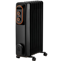 RADIATEUR BAIN D'HUILE BIOLUX 9 ELEMENTS NOIR / MRB-2005N