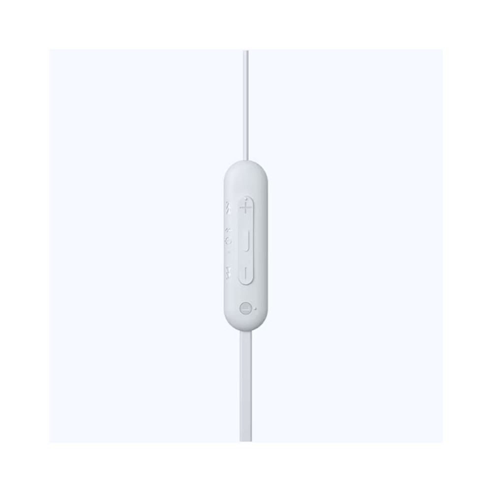Écouteurs Sony intra-auriculaires sans fil WI-C100 - Blanc