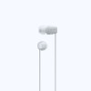 Écouteurs Sony intra-auriculaires sans fil WI-C100 - Blanc