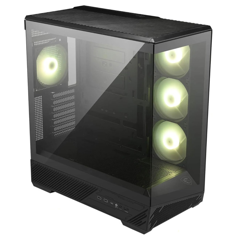 Boîtier Gaming Moyen Tour MSI MAG PANO 130R PZ / Noir