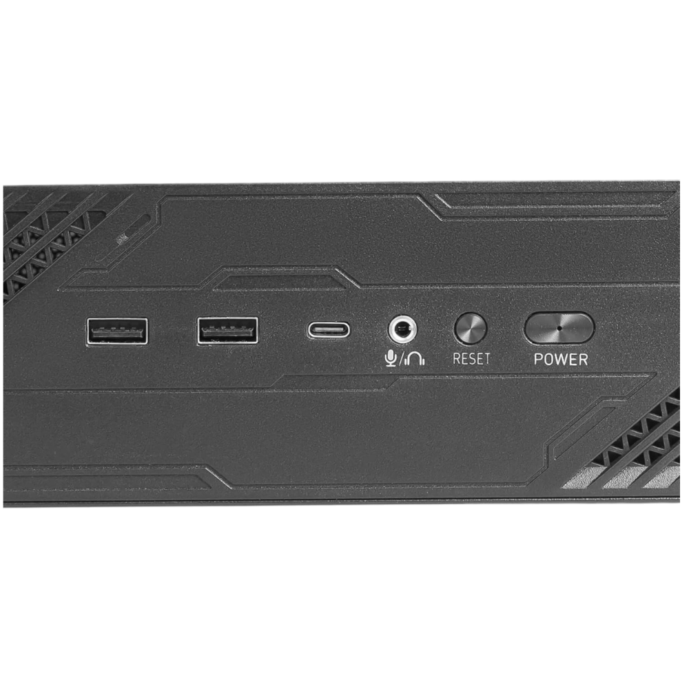 Boîtier Gaming Moyen Tour MSI MAG PANO 130R PZ / Noir
