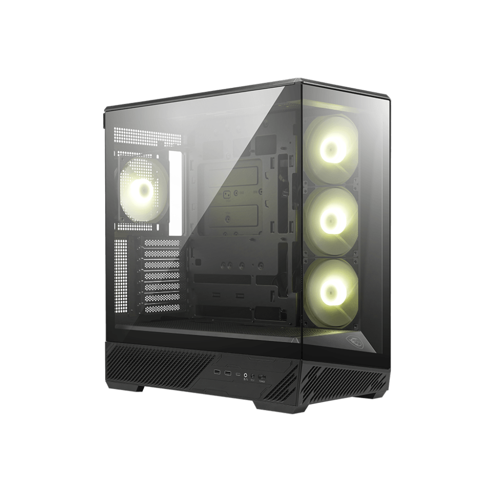 Boîtier Gaming Moyen Tour MSI MAG PANO 130R PZ / Noir