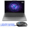 Pc Portable Gamer Lenovo LOQ 15IAX9E / i5-12450HX / RTX 2050 4G / 16 Go DDR5 / 512 Go SSD / Gris