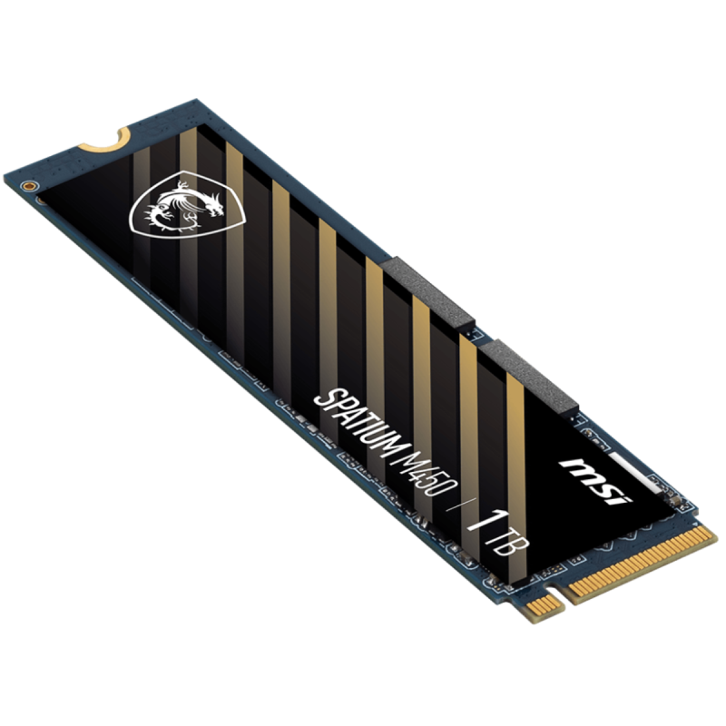 Disque Dur Interne SSD MSI SPATIUM M450 PCIe 4.0 NVMe M.2 2280 / 1 To
